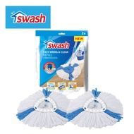 SWASH Easy Wring & Clean Refill - สวอช ผ้ารีฟิลสำหรับถังปั่น ไม้ม็อบ ไม้ถูพื้น อะไหล่ผ้าม็อบ ม็อบถูพ