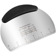 Professional Stainless Steel Dough Cutter and Scraper Combo - 2-in-1 Baking Tool for Bread, Pizza & 