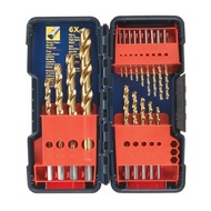 Bosch TI18 18-Piece Titanium Twist Drill Bit Set with Plastic Case