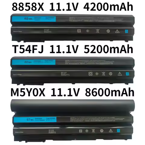 8858X T54FJ M5Y0X Laptop Battery for DELL Latitude E6420 E6430 E6520 E6530 E6540 E5420 E5430 E5520 E