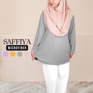 (30-140KG) Tudiaa SAFFIYA Tshirt Jersey Sukan For Muslimah Plus Size