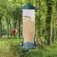 YARIS Bird Feeder Transparent Waterproof Myna Plastic Outdoors Indoor Food Container