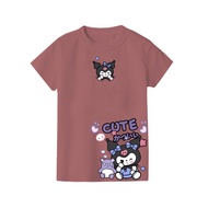 MYSTIQUE.ID-BAJU KAOS SANRIO KUROMI CUTE SAMPING BAWAH HARAP MEMBACA DESKRIPSI HARGA SATUAN (PER 1 P