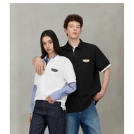 EVIS new unisex relaxed sports casual fashion short sleeved polo shirt