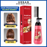Mokeru Rebonding Straight Hair Cream Straightener Pelurus Rambut Wanita Pelembut Ubat Lurus Original