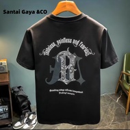 Paisley Letter T-shirt for Men and Women - Trendy T-shirt Top