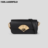 KARL LAGERFELD - K/SIGNATURE FAN SMALL CROSSBODY BAG 240W3195 กระเป๋าพาดลำตัว