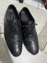 Rockport 男裝黑色皮鞋