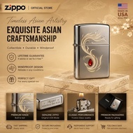 Zippo Genuine Single Feather To Phoenix Windproof Lighter LZE-0655