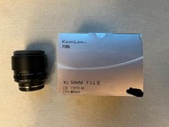 Kamlan 50mm f1.1