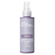 PAUL MITCHELL Forever Blonde Leave-In Treatment Spray 150ml Keratin Repair Heat Protection No Rinse 