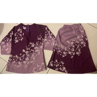 preloved baju kurung moden jakel x lara alana umur 0-6bulan