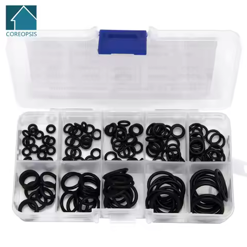 150PCS PCP Paintball Airsoft NBR Rubber Sealing O-rings Gasket Replacements Kit OD 4-20mm Millimeter
