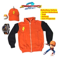 Boboiboy GALAXY Jacket Boboiboy Jam Boboiboy Hat