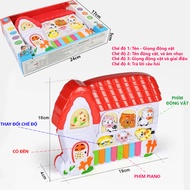 Bộ 3 món đồ chơi Doremon đàn organ điện thoại bàn điện thoại di động