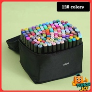 Toddi Dual Side Fine Art Brush Art Marker Set 120 Colors - CY-006