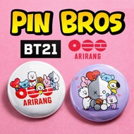 BT21 Brooch Pin - Viralnesia