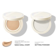 YOU SET Cloud Touch Dreamy-fit Long-Lasting Mesh Cushion + Invisible Setting Powder (Upgrade Ver.)