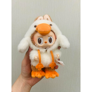 Labubu Vinyl Plush Doll Clothes 10cm Cute Soft Stuffed Toy Clothes without Doll Cotton Doll Clothes