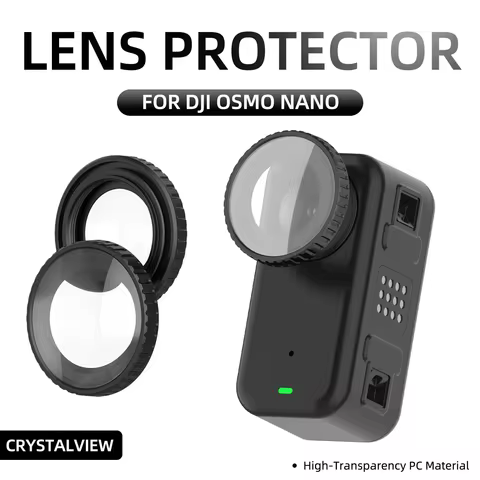 Premium Lens Guards for DJI Osmo Nano Optical Glass Lens Scratch-resistant Protector for DJI Osmo Na