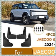 [h5bl3j6wj.ph] Car Mudguards for Jaecoo 6 2024 Front Rear Mud Flaps Guards Splash  Car Exterior Part