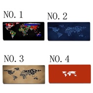 World Map Rubber Mouse Pad Large Mouse Mat Desk Mats Big Mousepads Gaming Rug for Office Work/ Gamin