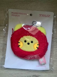 OFFICIAL LINE FRIENDS TRUZ TREASURE DRAGON HIKUN POUCH LAWOO BAGCHARM MININI PLUSH KEYRING PODONG