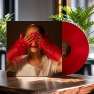 แผ่นเสียงพิเศษ Ariana Grande Eternal Sunshine สีแดง