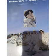 Photocard Jin BTS Winter Package Official () Don't CO