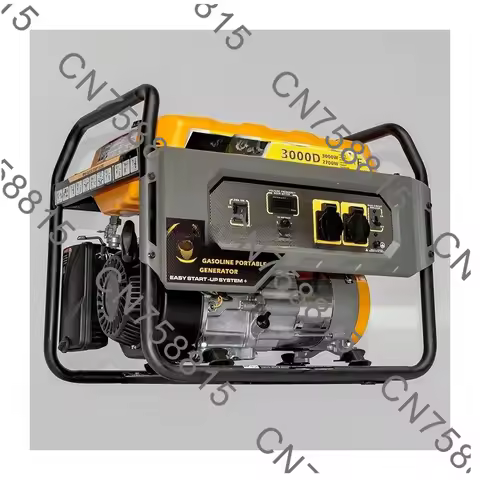 For Home / 2000W 220V 3500W 3kW Power Small Portable Generator,3kVA 2kW 5kW 6kVA Electric Start Petr