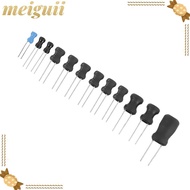MEIGUII 145Pcs Choke Inductor, 12 Values with A Storage Box Inductor, Values Assortment 10uH-10mH In