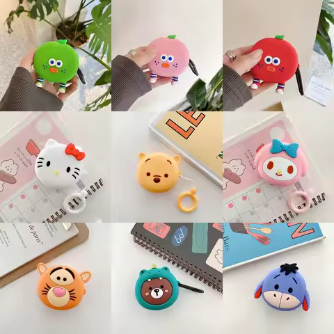 For Galaxy Buds FE Case Cute Cartoon Silicone Earphone Case For Samsung Buds2 2Pro Live Pro wireless