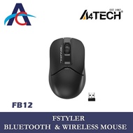 A4TECH Fstyler FB12 Bluetooth & 2.4G Wireless Mouse