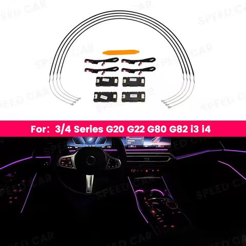 11 Colors Door LED Ambient Light for BMW G20 G21 G22 G26 G80 G82 M3 M4 New 2/3/4 Serie Environmental