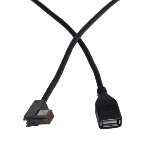 Practical Car Audio Adapter 4-pin Connector 4-Pin USB Connector 100CM Car Radio USB Cable Made Of AB