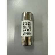 CERAMIC FUSE RO17 500V SIZE: 22X58 80A