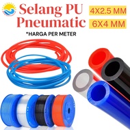 Pu Hose Pu Hose Pu Hose (PollyUrethane) OD Size 4mm x 2.5mm And 6mm x 4mm Price Per Seed