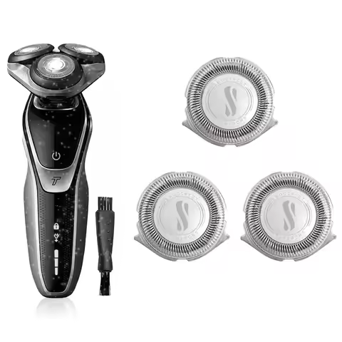 SH50 Replacement Shaver Heads Compatible with Philips Norelco Series 5000, SH50 Replacement Blades f