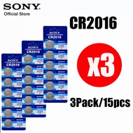 ถ่าน SONY รหัส CR2032 CR2025 CR2016 (3V) Made in Japan (ขายยกแผง5ก้อน) ถ่านไบออสBios ถ่านกระดุม นาฬิ