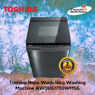 Toshiba Nano Wash 16kg Washing Machine AWDUG1700WMSS