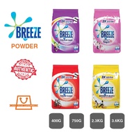 Breeze Detergent Powder 400G/750G/2.3kg/3.6kg