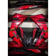COVERSET HONDA RS150 / RS150R CITY V1 V2 MALAYSIA / VIETNAM