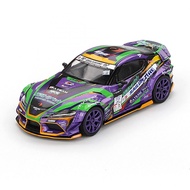 Mini GT MGT00951-BL 951 1/64 Toyota GR Supra KUHL 2021 D1GP EVANGELION RACING D1 Blister Packaging