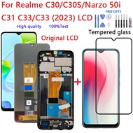 High quality Original LCD For Realme C30/C30S/Narzo 50i C31 C33/C33 (2023) Display Touch Screen Digi