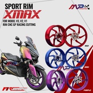 Xmax V3,V2,V1 Rim CNC Gp Racing Cutting AR Racing