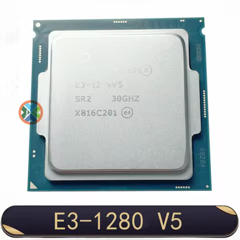 Xeon E3-1280V5 CPU 3.70GHz 8M 80W LGA1151 E3-1280 V5 Quad-core E3 1280 V5 processor E3 1280V5