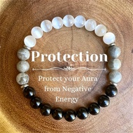 2026 New Style temuTK Bracelet White Flashing Stone Obsidian Opal Bracelet Natural Stone Bracelet202
