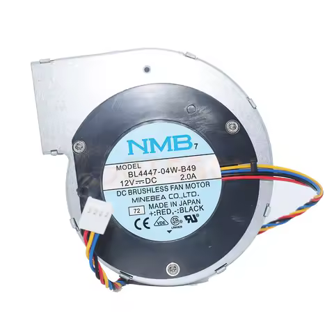 NEW For NMB BL4447-04W-B49 11028 12V 2A 2wire turbine centrifugal fan blower metal frame