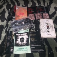 Sepaket Original Kaset MORBID ANGEL & VELLOCET Import Malaysia