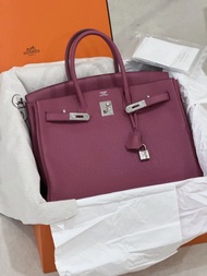99新Hermes Birkin 35玫瑰紫